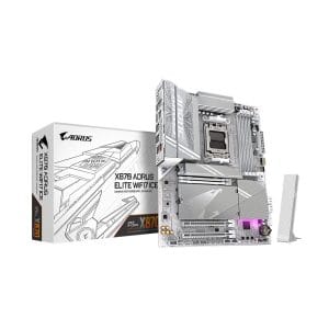 Home carte mere gigabyte aorus x870 elite ice